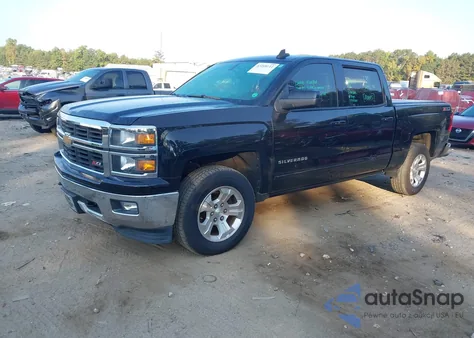 2015 Chevrolet Silverado 1500 2Lt из США, поврежденный, VIN 3GCUKREC8FG148520